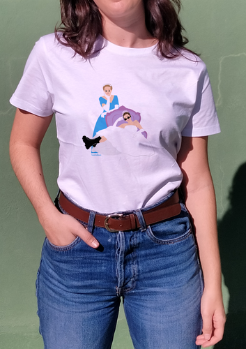 camiseta princesa por sorpresa laniñabowie