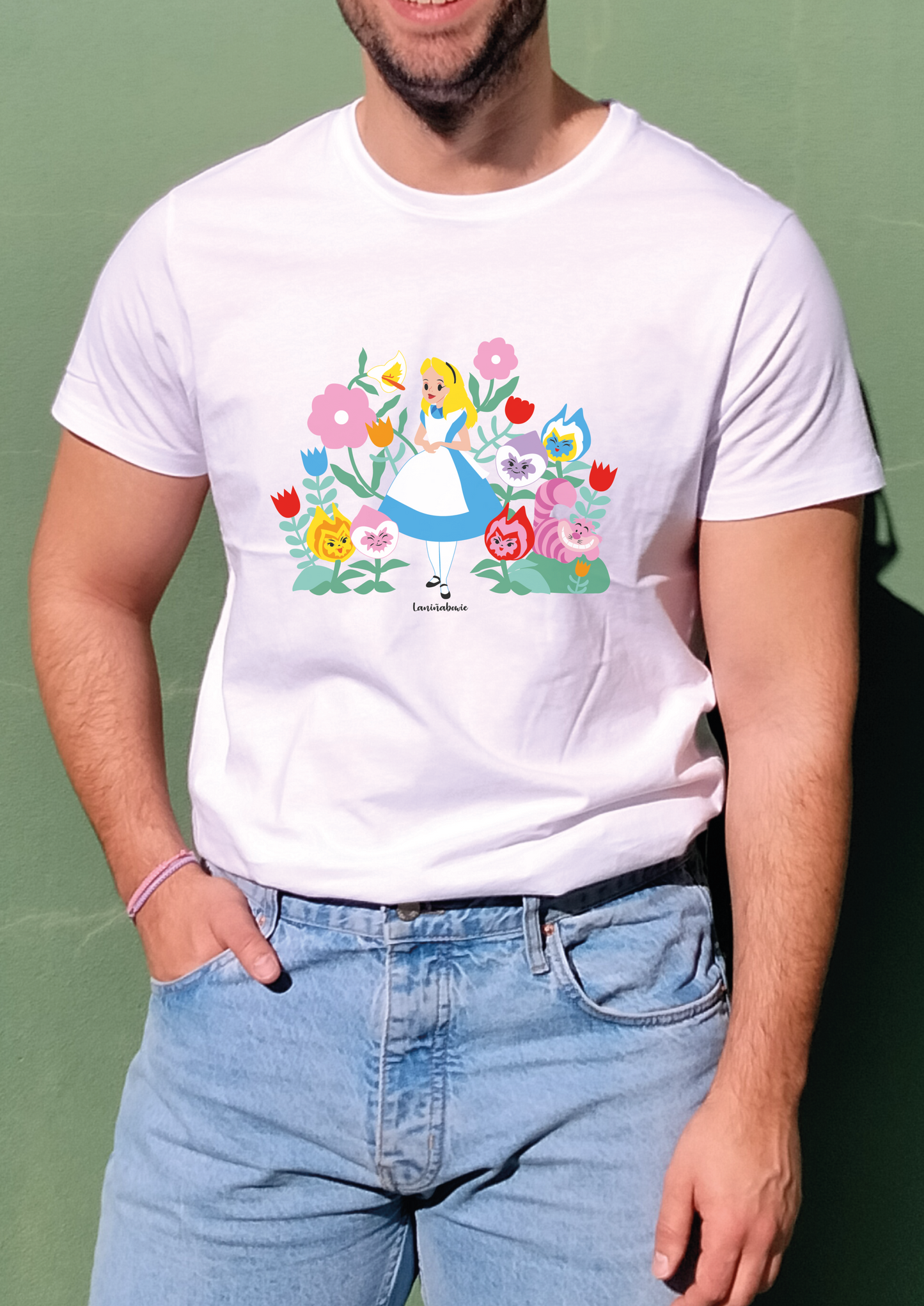 Camiseta Alicia en el país de las maravillas
