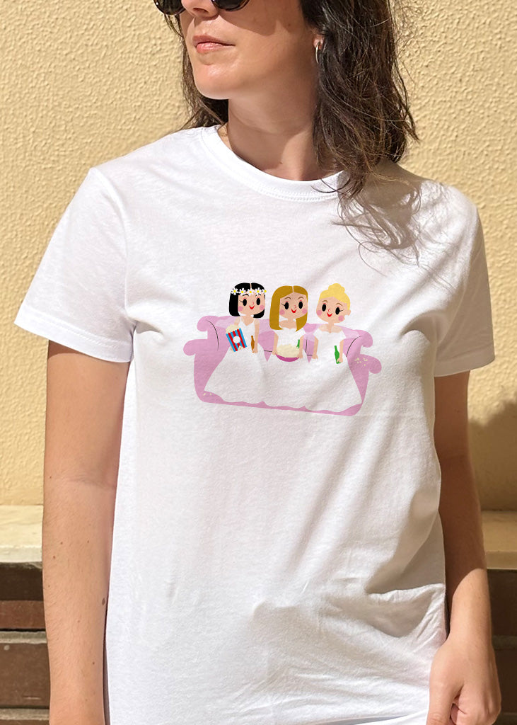Camiseta Monica, Rachel & Phoebe