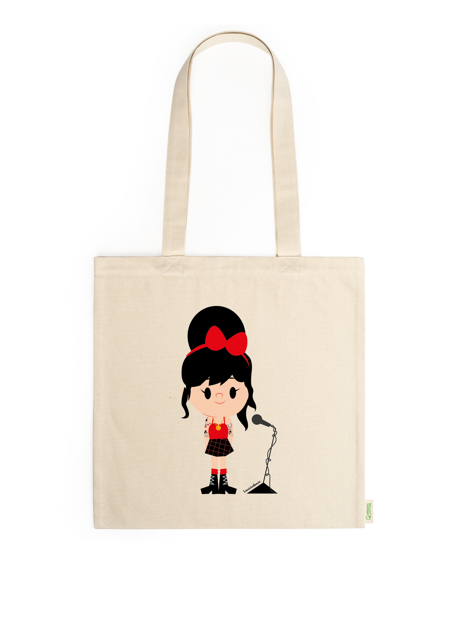 TOTE BAG BOLSA DE TELA AMY WINEHOUSE LANIÑABOWIE