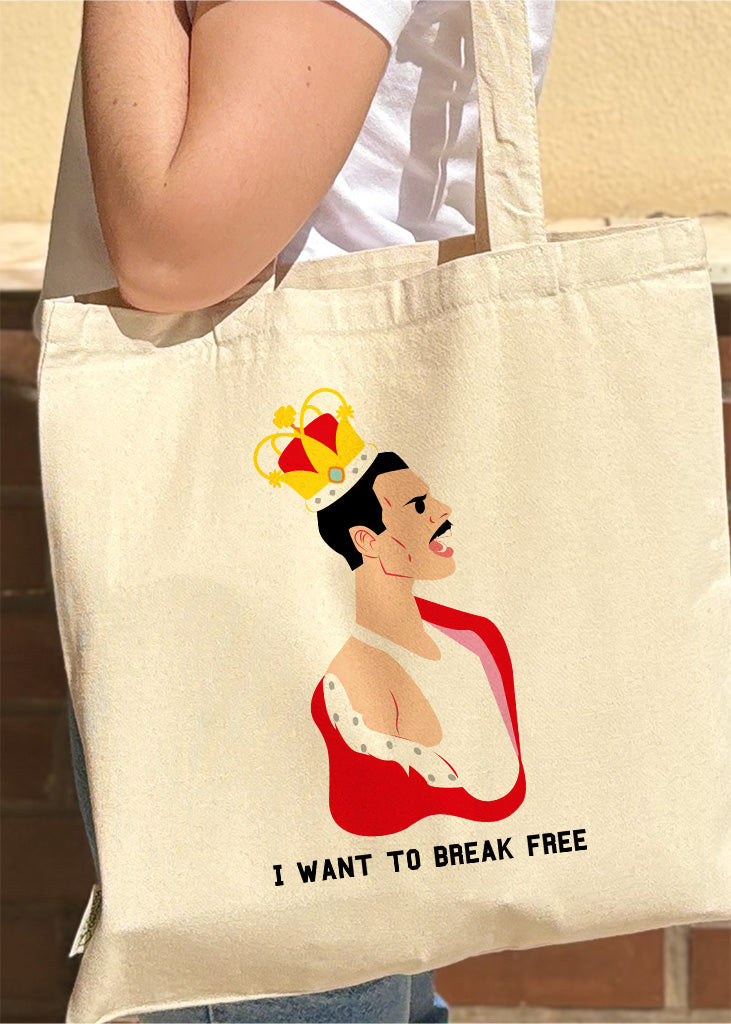 Tote bag Freddie Mercury