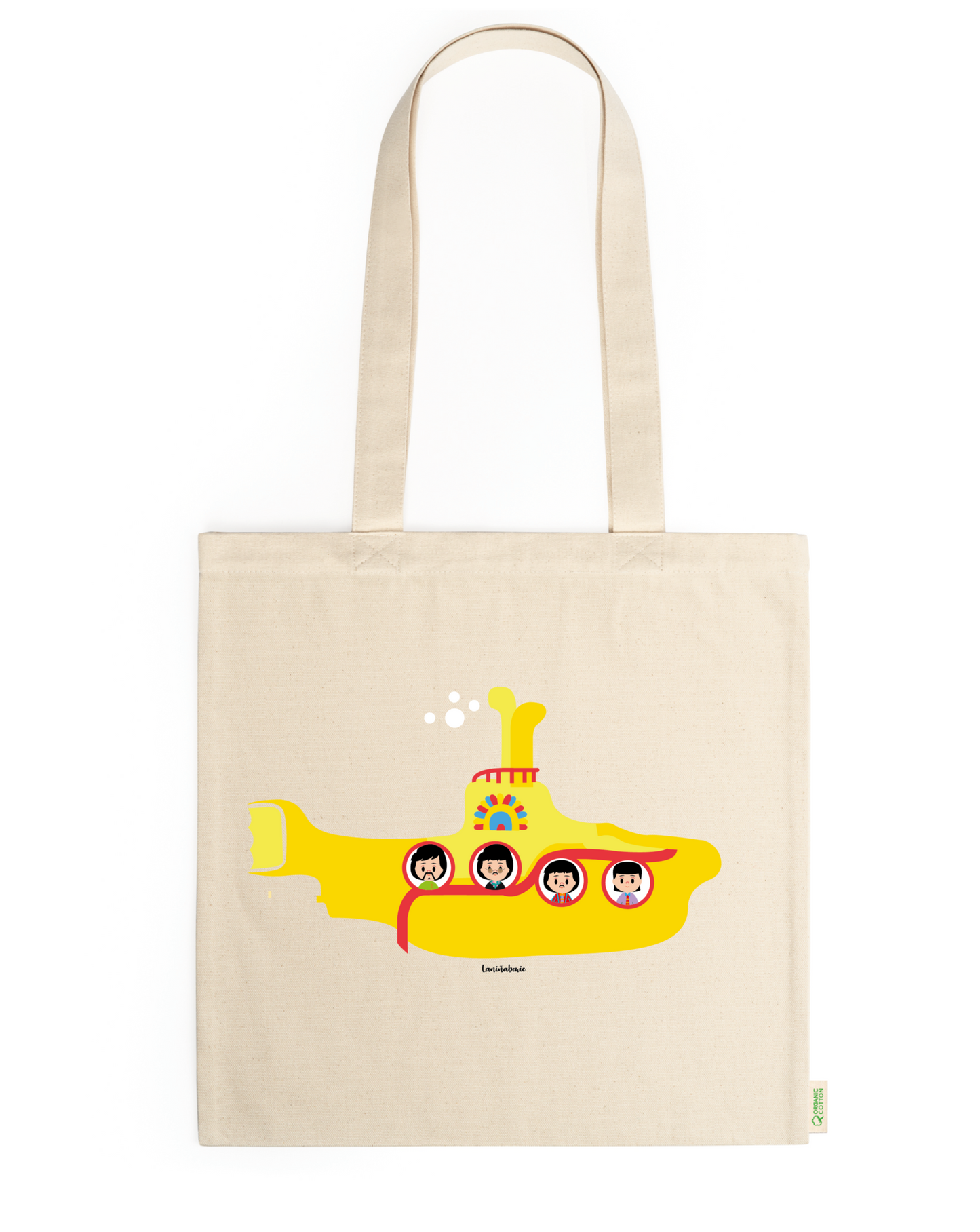 TOTE BAG BOLSA DE TELA BEATLES LANIÑABOWIE