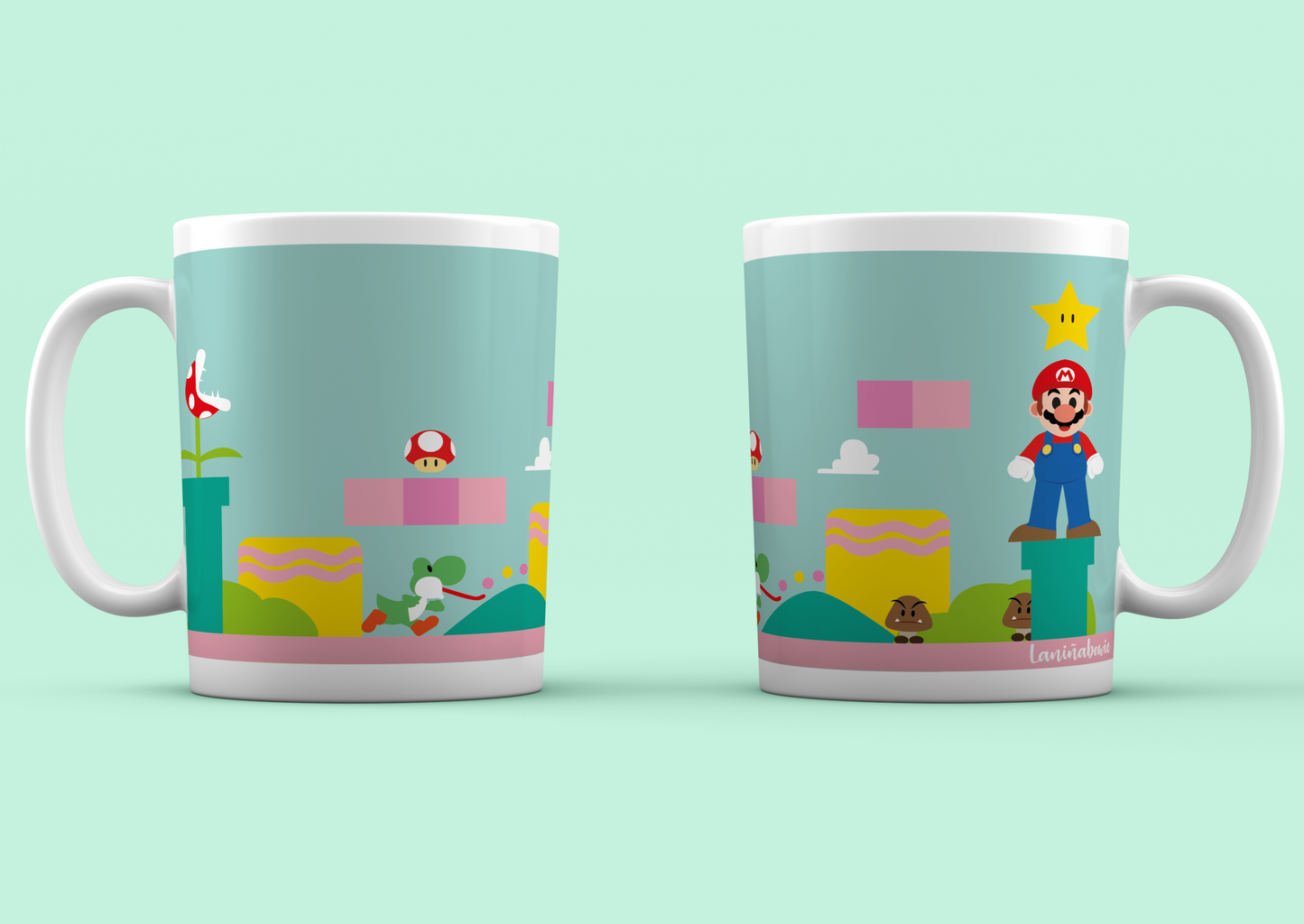taza mario bros laniñabowie