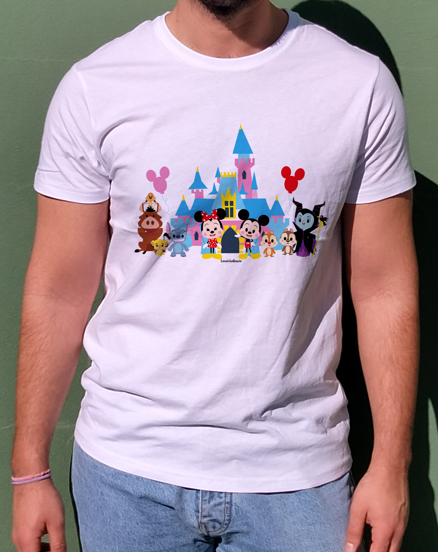 camiseta disneyland laniñabowie