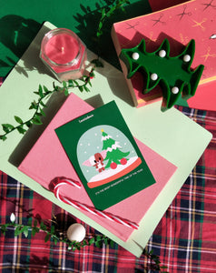 postal navidad laniñabowie