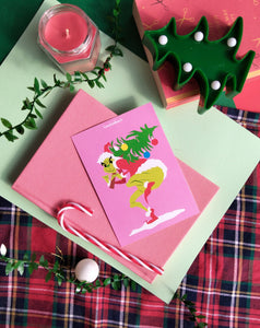 postal navidad laniñabowie