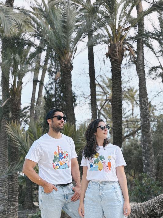 Camiseta Cats & plants