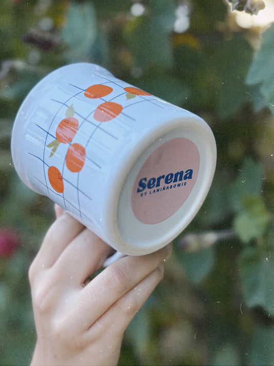 Taza Orange garden