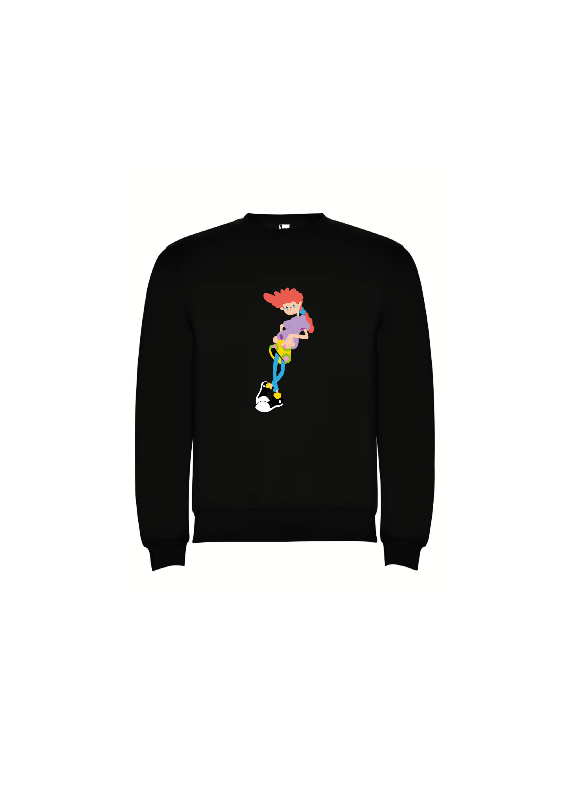 Sudadera Pepper Ann Laniñabowie negro