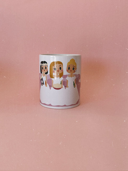 Taza Monica, Rachel & Phoebe