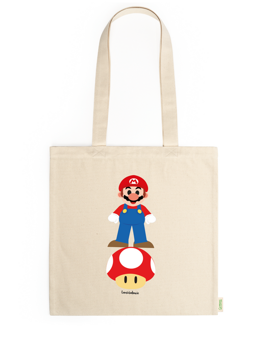 TOTE BAG BOLSA DE TELA MARIO BROS LANIÑABOWIE