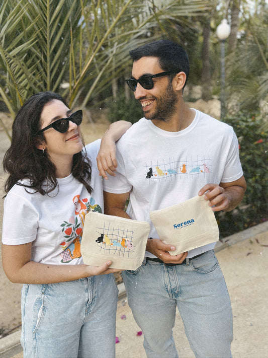 Camiseta Cozy cats