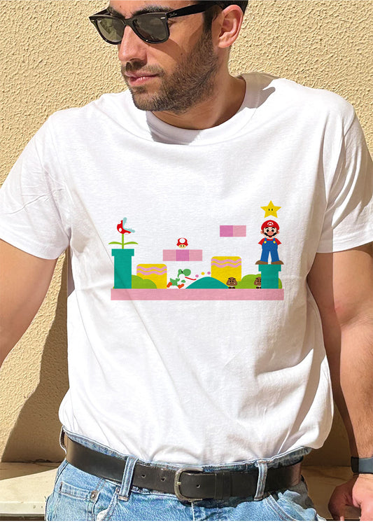 Camiseta Mario Bros