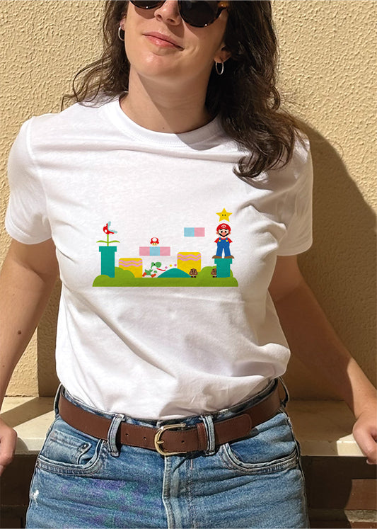Camiseta Mario Bros