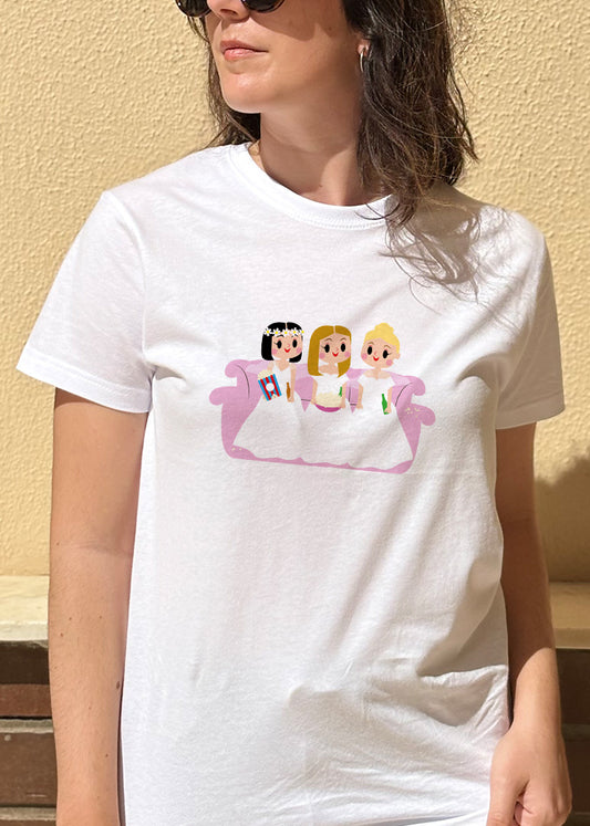 Camiseta Monica, Rachel & Phoebe