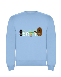 sudadera star wars guerra de las galaxias laniñabowie