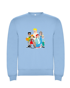 sudadera la banda del patio laniñabowie 