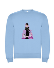 Cargar imagen en el visor de la galería, sudadera miércoles addams laniñabowie