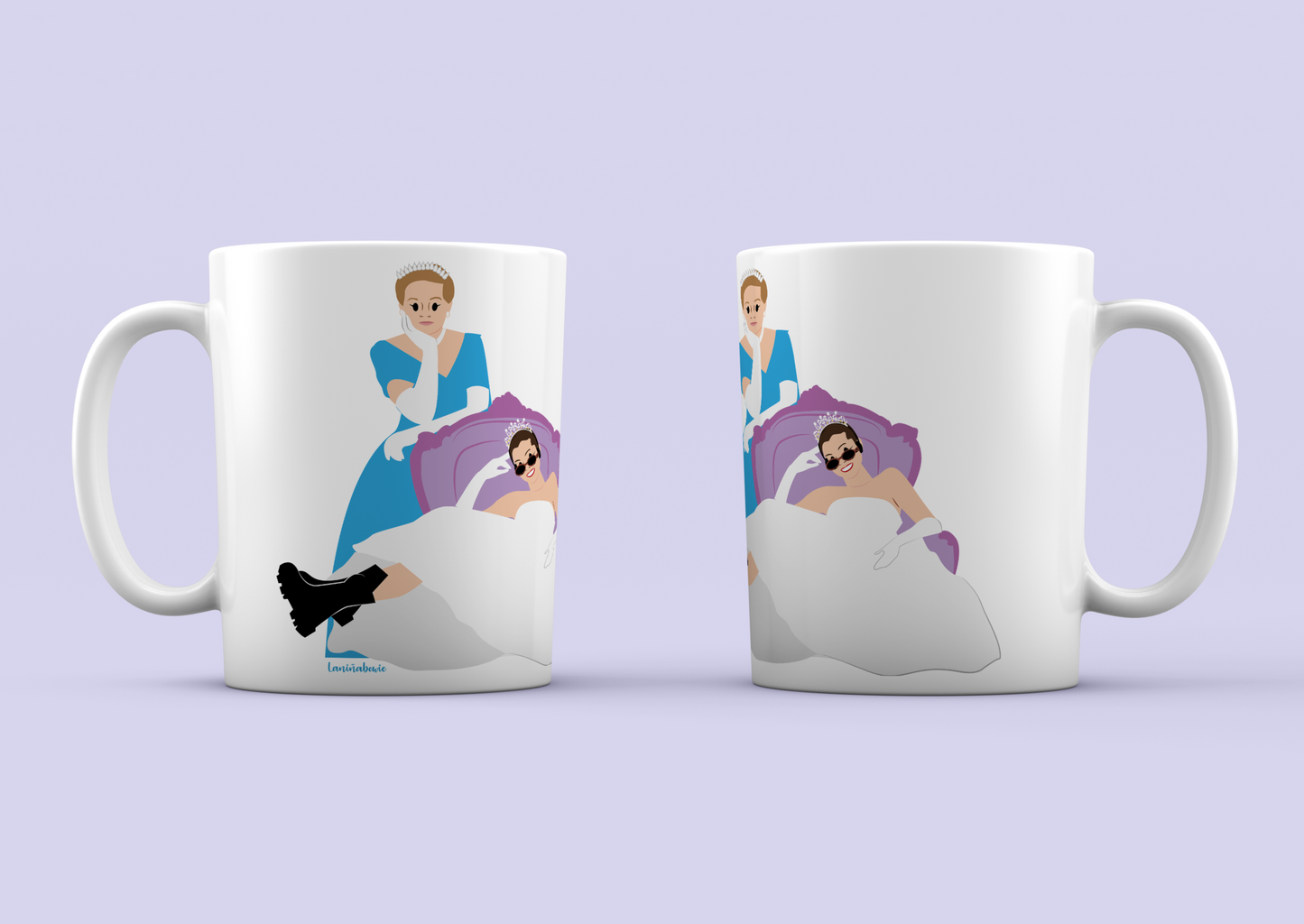 taza princesa por sorpresa laniñabowie