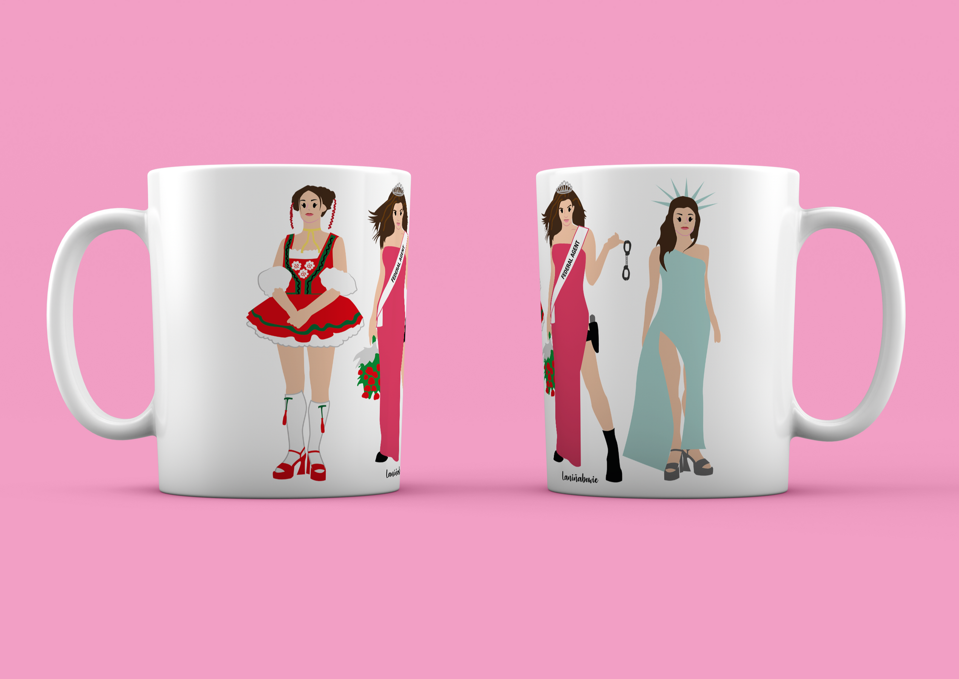 taza miss agente especial laniñabowie