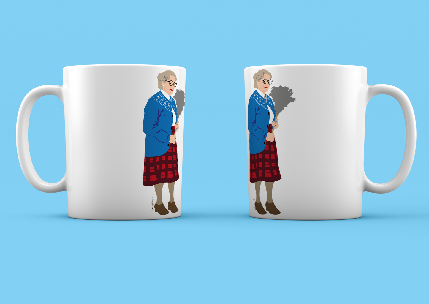 taza señora doubtfire laniñabowie