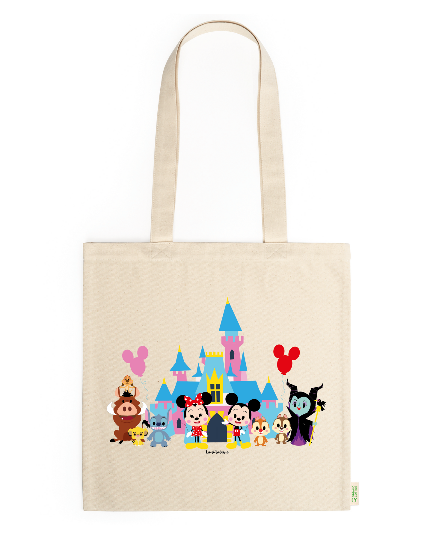 TOTE BAG BOLSA DE TELA DISNEYLAND LANIÑABOWIE