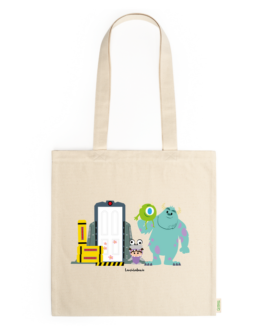 TOTE BAG BOLSA DE TELA MONSTRUOS SA LANIÑABOWIE