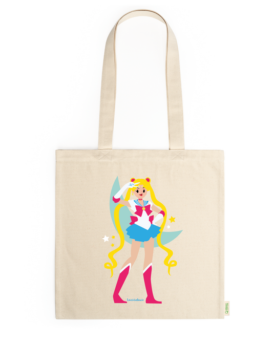 TOTE BAG BOLSA DE TELA SAILOR MOON LANIÑABOWIE