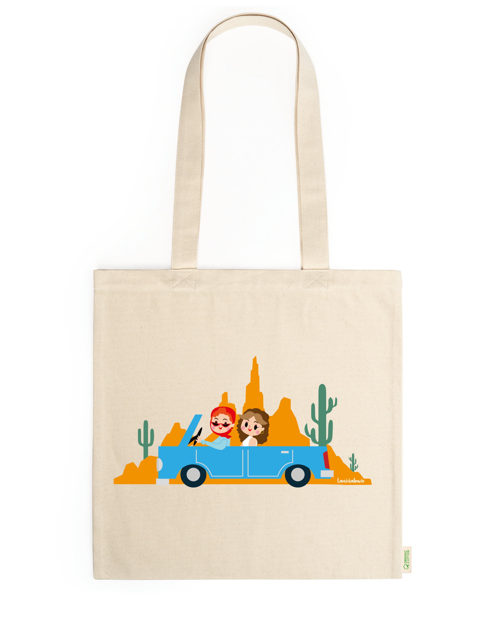 TOTE BAG BOLSA DE TELA THLEMA LOUISE LANIÑABOWIE