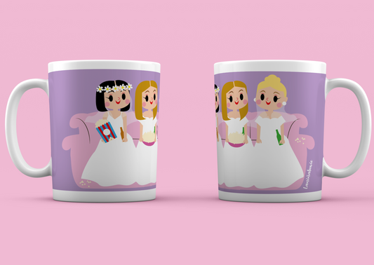taza friends rachel monica phoebe laniñabowie