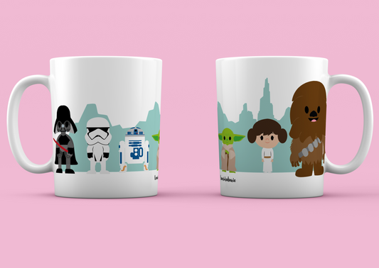 taza star wars mandalorian laniñabowie