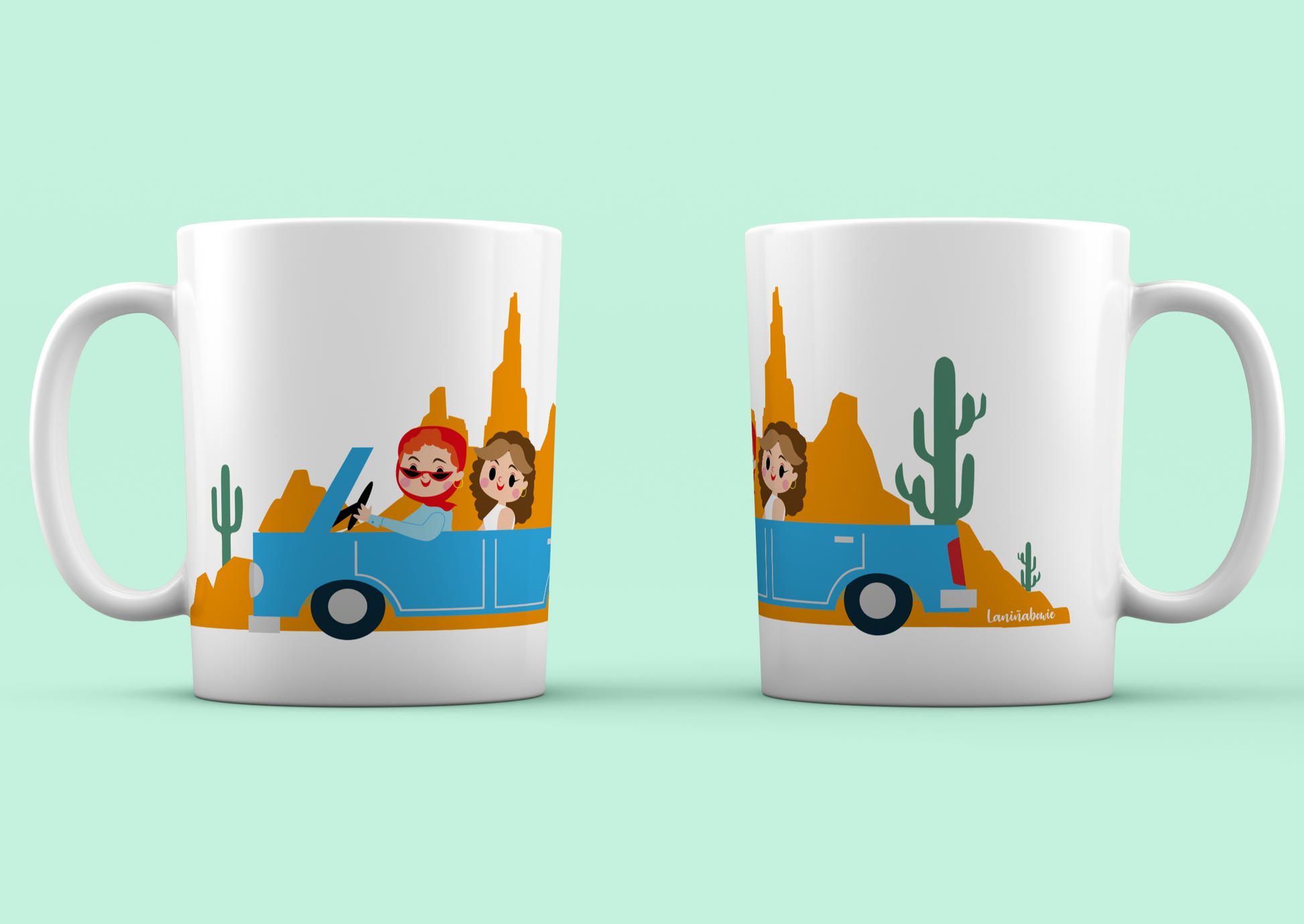 taza thelma louise laniñabowie