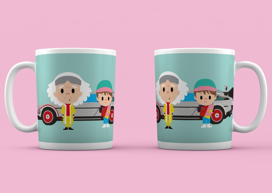 taza regreso al futuro laniñabowie