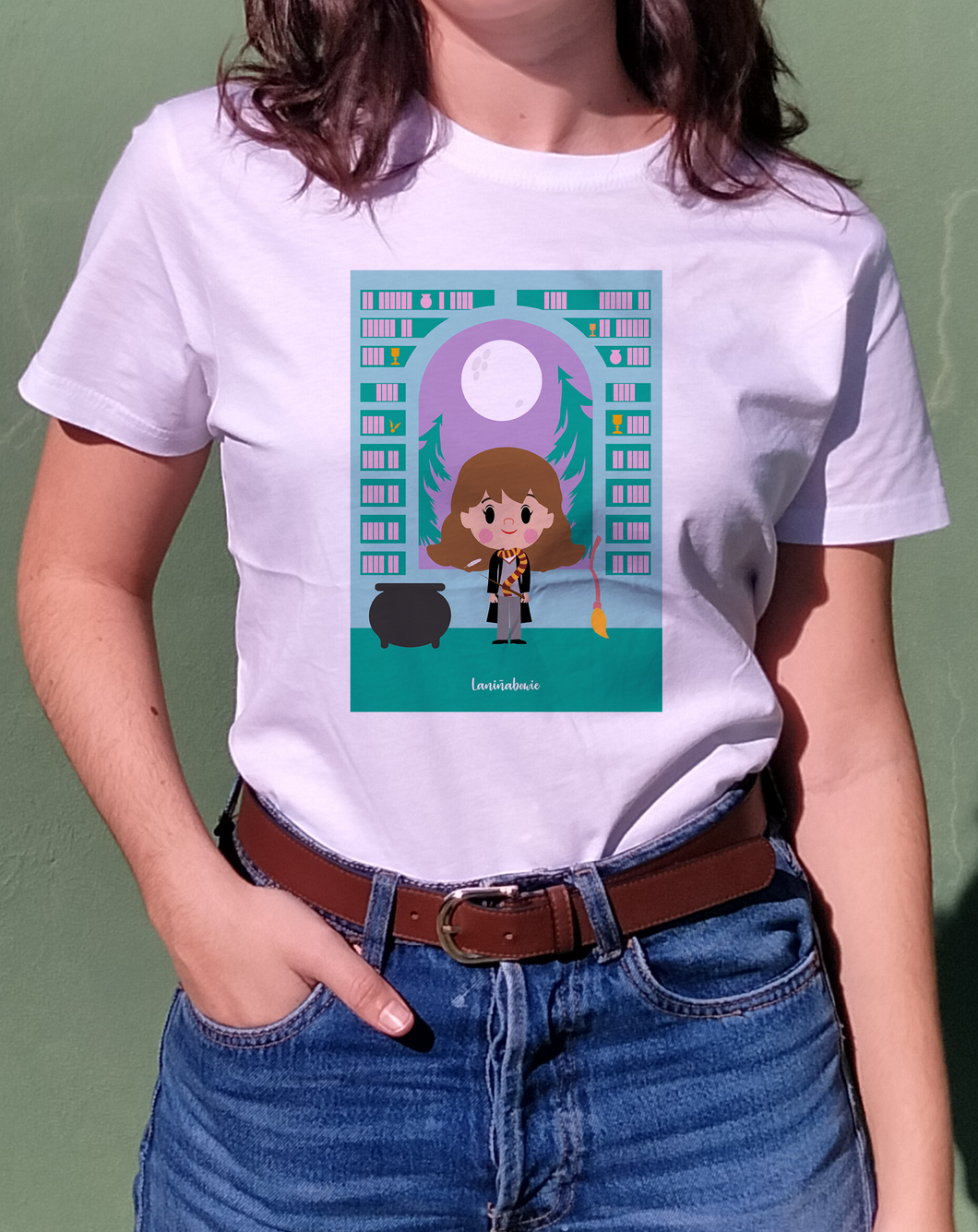 camiseta hermione laniñabowie
