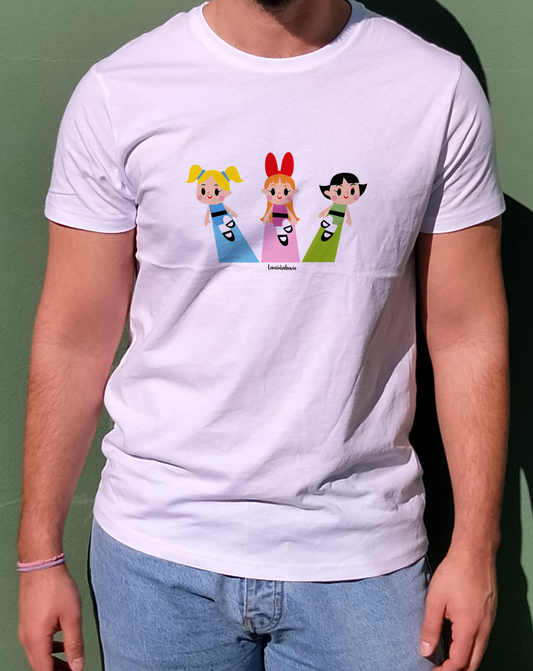 camiseta las supernenas laniñabowie